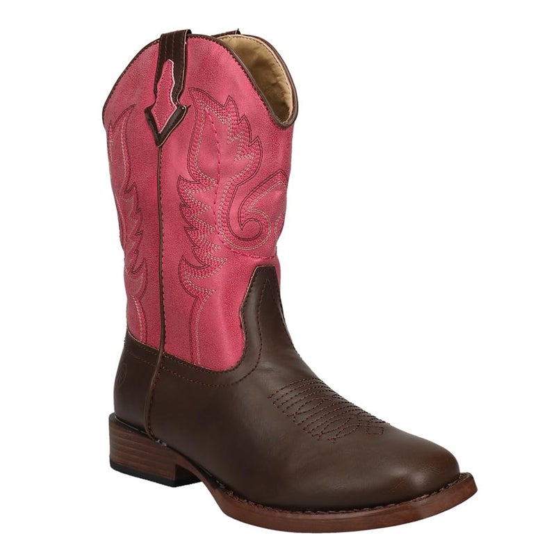 Roper Toddlers Texsis Boot, Pink, 6 - Image 2